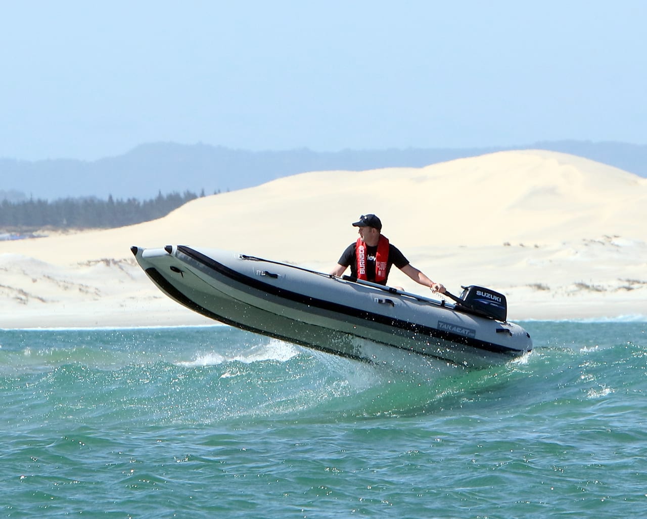 Takacat inflatable catamaran